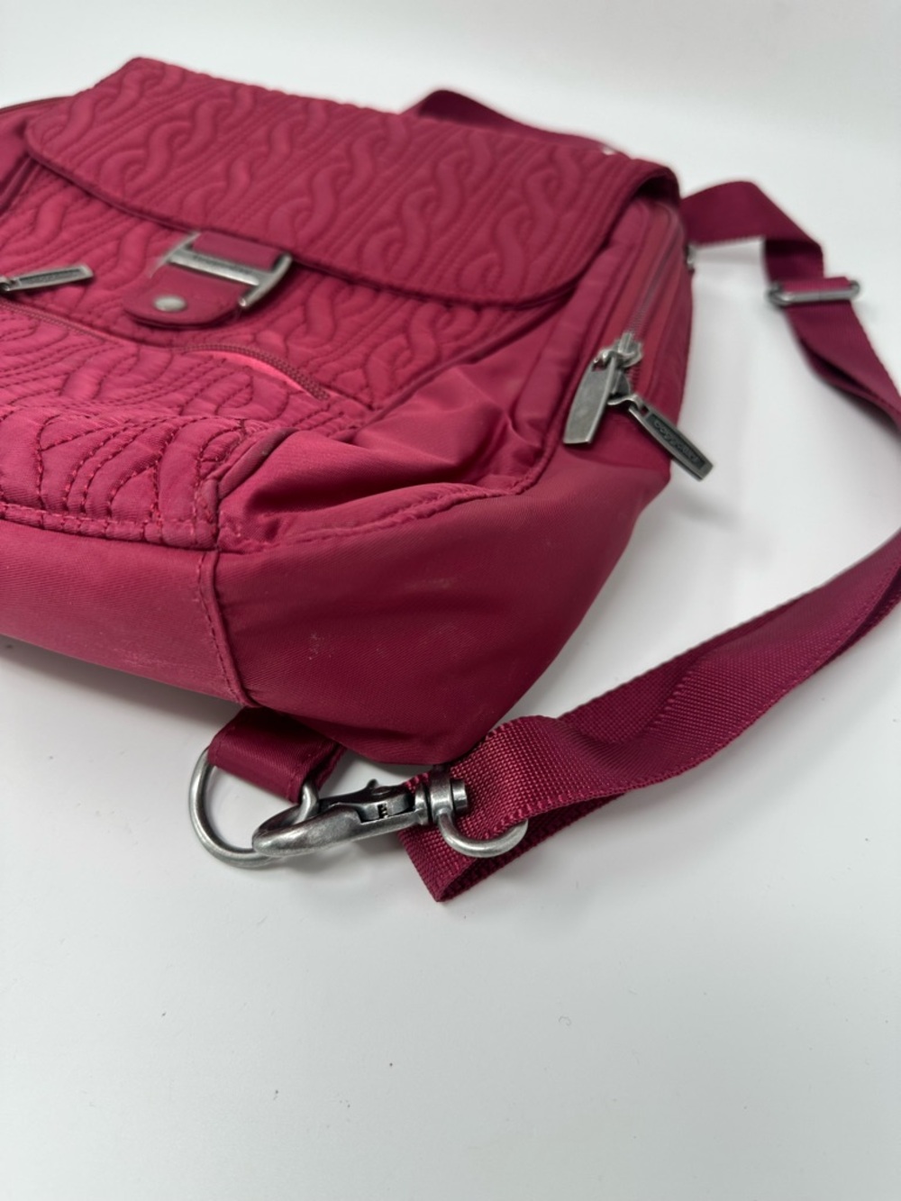 Baggallini Enchant Espresso Quilted Backpack - Picture 5 of 14